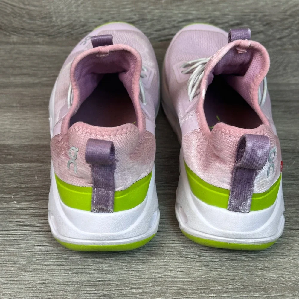 On Cloud Cloudleap Sneakers Kids Size 1 Lavender Running Shoes Outdoors READ - Picture 4 of 11
